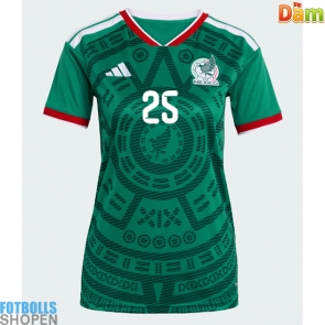 Billiga Mexiko Roberto Alvarado #25 Hemmatröja Dam VM 2026 Kortärmad